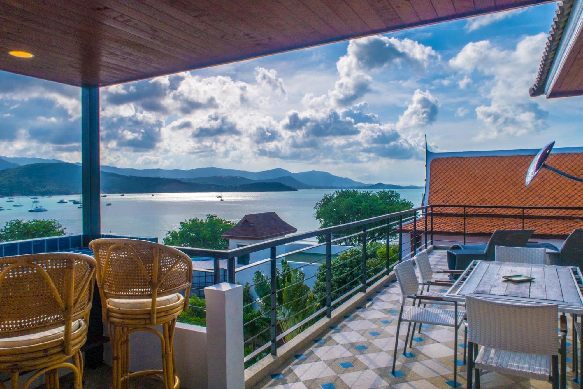 Celebrity Ocean View Villa Samui Bang Rak Beach  Exterior foto