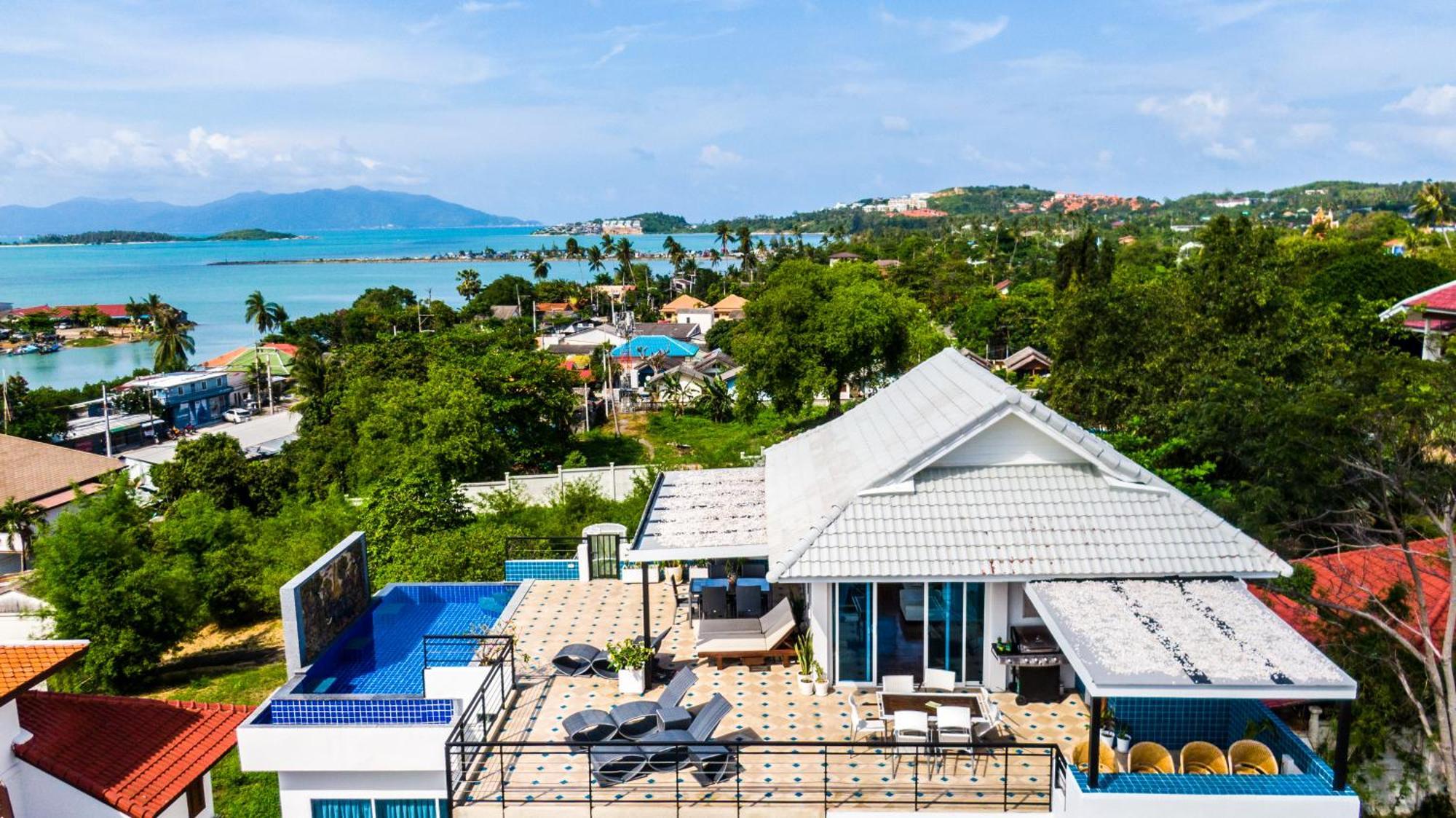 Celebrity Ocean View Villa Samui Bang Rak Beach  Exterior foto